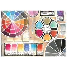 Sizzix Studio Stamp & Stencils Set - Vic Hollins / Artist Tools